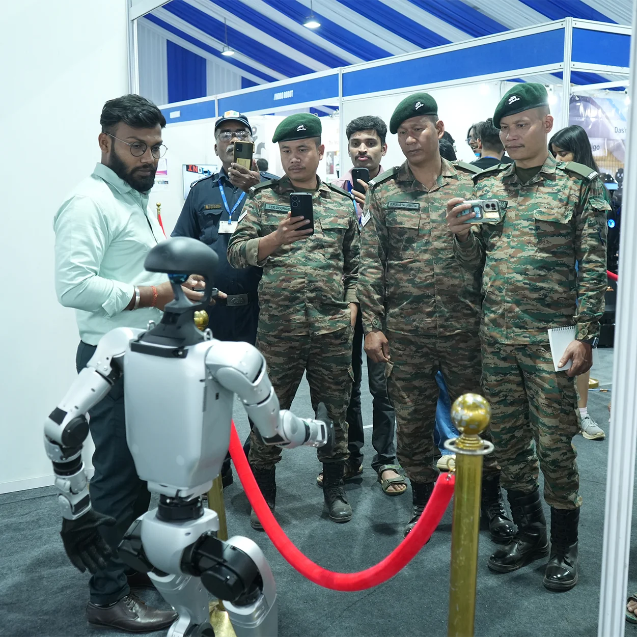Robotics event on campus