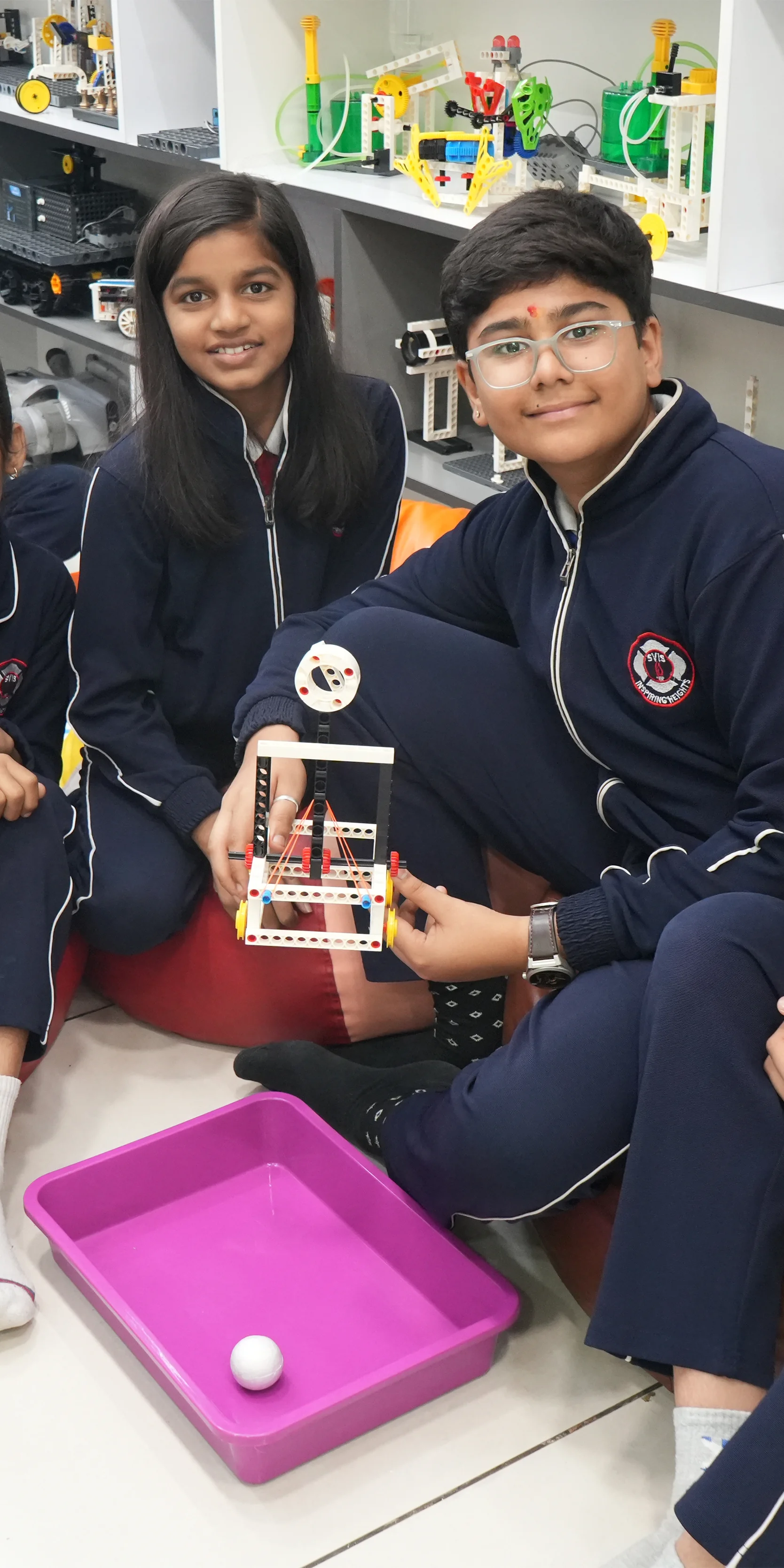 Building and testing student-designed robotic systems