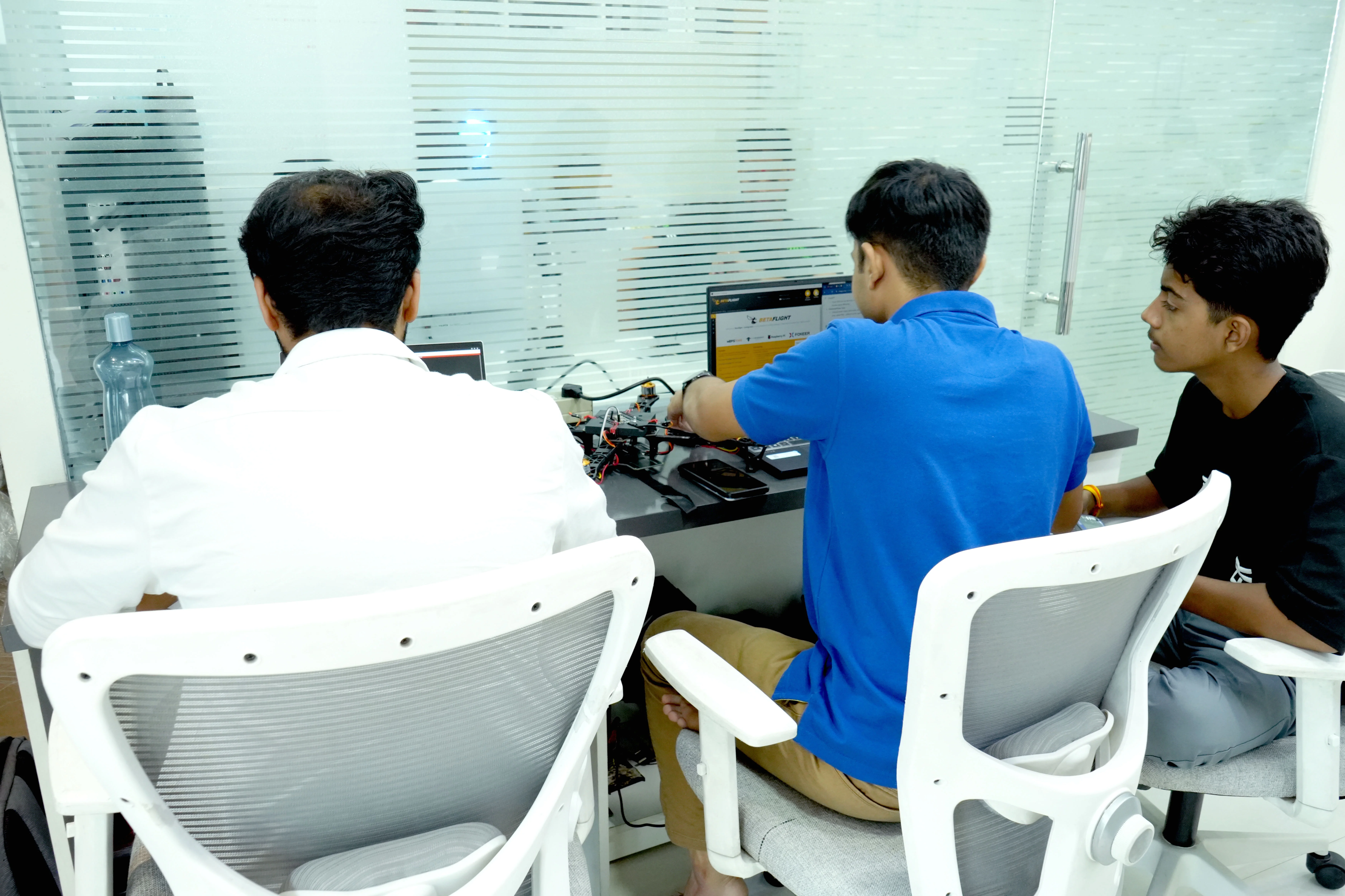On-site robotics session